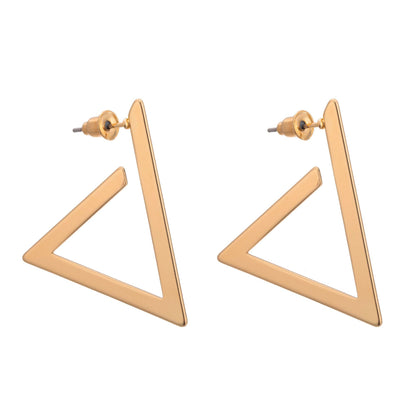 Environmental Protection Popular Fashionable Golden Earrings
