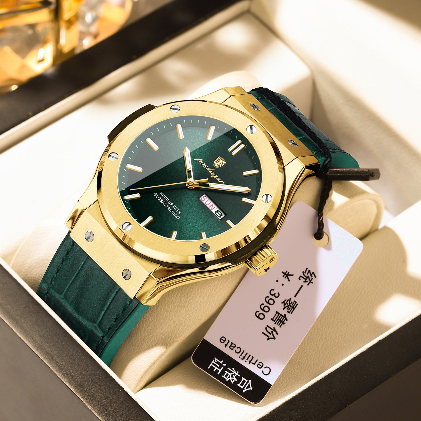 Men's Waterproof Luminous Quartz Watch