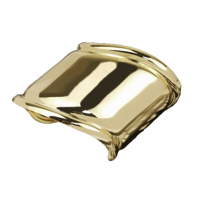 Male And Female Personality Geometric Metal Glossy Surface Jewelry