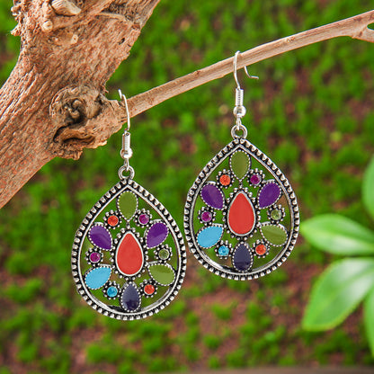 Vintage Bohemian Style Hand-woven Tassel Earrings