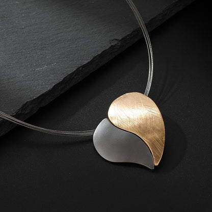 قلادة تشوكر عصرية مطرزة بحبك للنساء