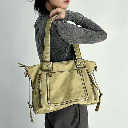 حقيبة كتف نسائية أنيقة بتصميم ريترو