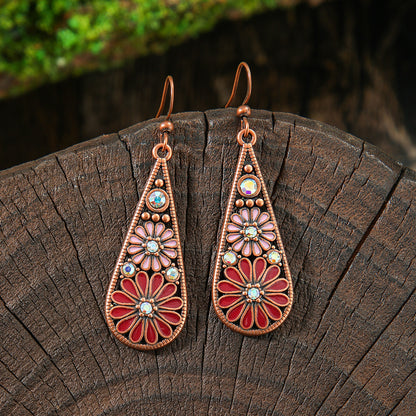 Vintage Bohemian Style Hand-woven Tassel Earrings