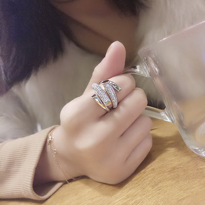 Niche Design Index Finger All-match Women's Matching Ring