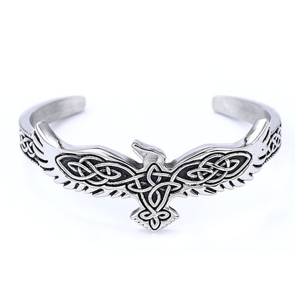 Men's And Women's Fashion Stainless Steel C-shaped Bracelet
