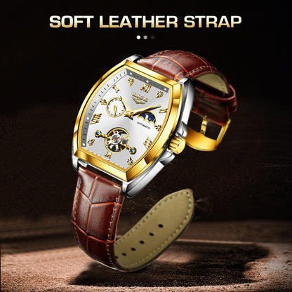 Men's Tourbillon Mechanical Watch Multifunctional Waterproof