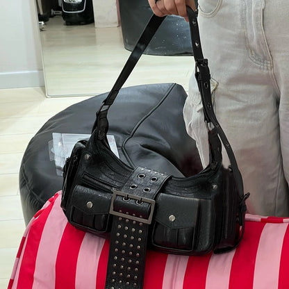 حقيبة برشام دراجة نارية أنيقة للفتيات