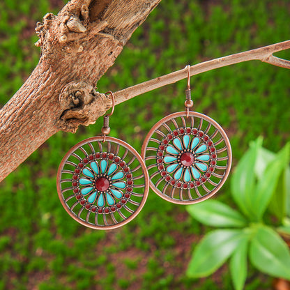 Vintage Bohemian Style Hand-woven Tassel Earrings