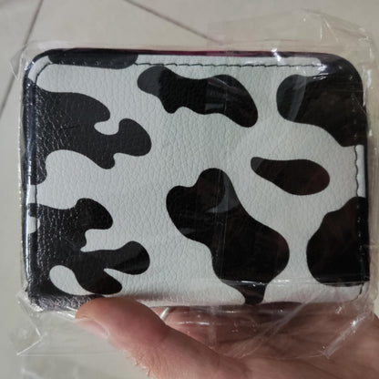 Damenmode Koreanische Version der Lippenstifttasche im westlichen Stil mit Kuhmusterkette