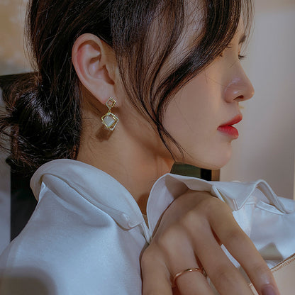 Earrings New Trendy Cold Wind Net Red Earrings