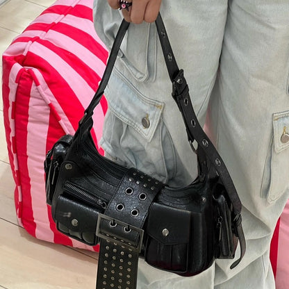 حقيبة برشام دراجة نارية أنيقة للفتيات