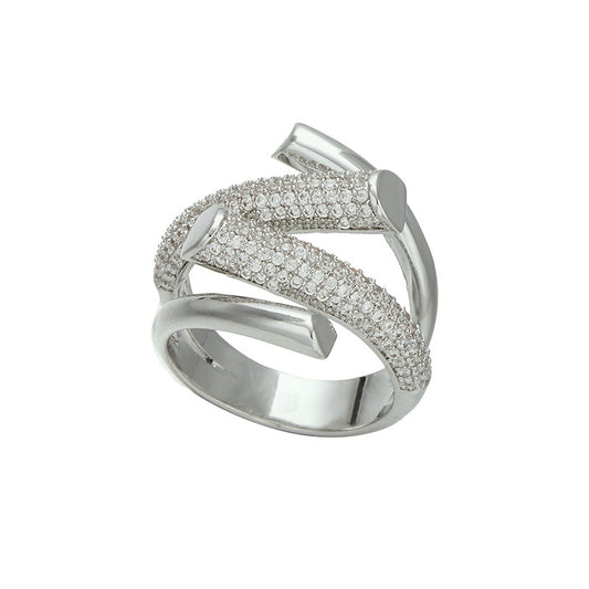 Niche Design Index Finger All-match Women's Matching Ring