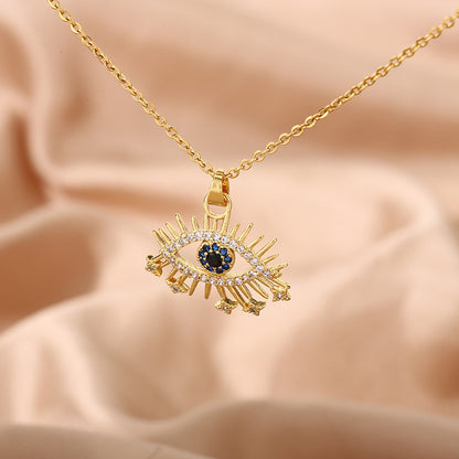 Creative Fashion Trendy Zircon Necklace
